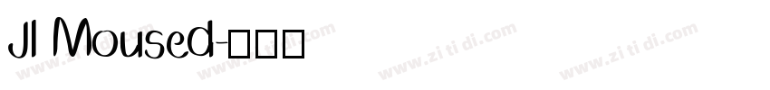JI Moused字体转换